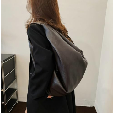 wudfume Super Large Dumpling Bag for Effortless Style