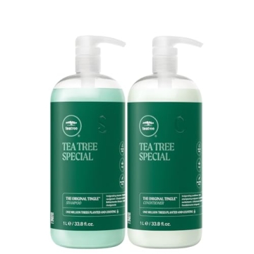Tea Tree Tingle Liter Duo for Luxurious Hair Care