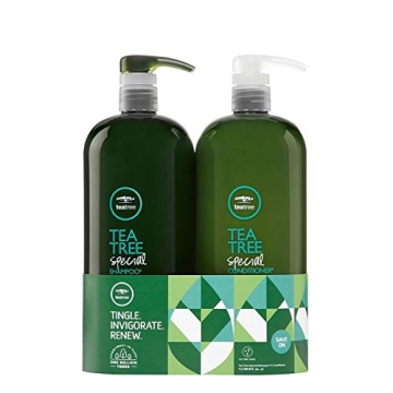 Tea Tree Tingle Liter Duo for Luxurious Hair Care