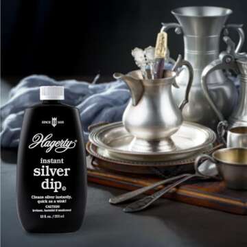 Hagerty Instant Silver Dip - Fast Acting Tarnish Remover