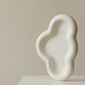 WENSHUO Chubby Jewelry Tray Elegant Cloud Trinket Dish