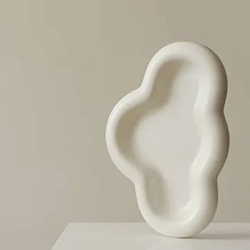 WENSHUO Chubby Jewelry Tray Elegant Cloud Trinket Dish