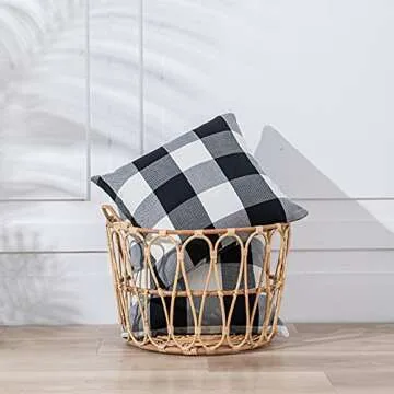 Anickal Fall Pillow Covers for Rustic Home Decor