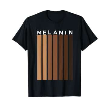 Black Pride Melanin Shirt For Women Men Afro Queens Kings T-Shirt