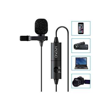 MAONO AU-100 Lavalier Microphone for High-Quality Audio