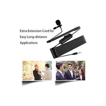 MAONO AU-100 Lavalier Microphone for High-Quality Audio