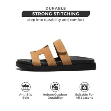 Stylish Project Cloud Leather Sandals for Women - Comfort & Versatility