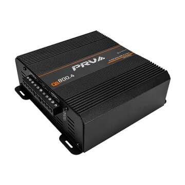 PRV Audio QS800.4 Compact Car Audio Amplifier