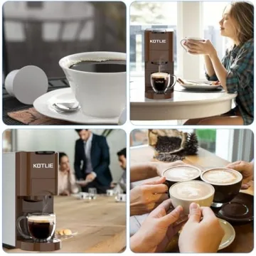 KOTLIE 4-in-1 Espresso Maker for K-Cups & Pods