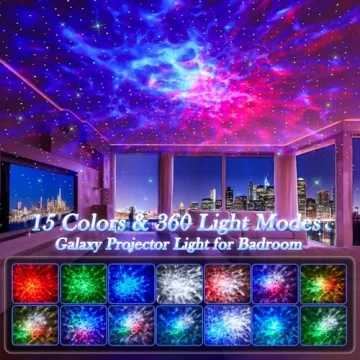 Enchanting Galaxy Projector for Bedroom Fun