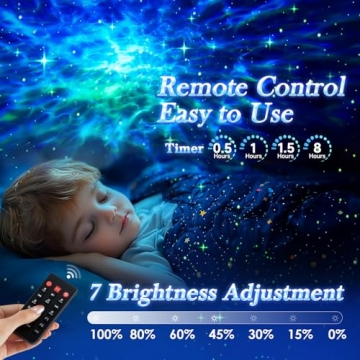 Enchanting Galaxy Projector for Bedroom Fun