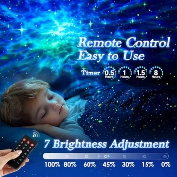 Enchanting Galaxy Projector for Bedroom Fun