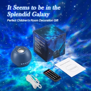 Enchanting Galaxy Projector for Bedroom Fun