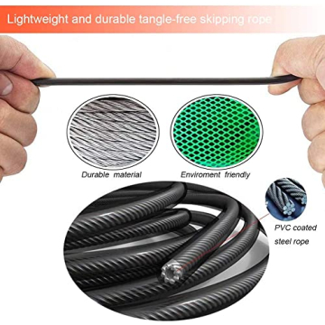 Redify Jump Rope for Fitness, Adjustable & Durable