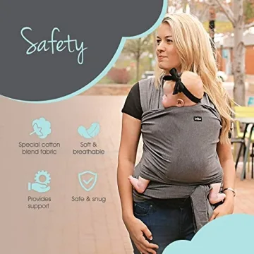 Kids N’ Such 4-in-1 Baby Wrap Carrier for Infants