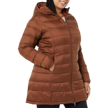 Stylish Lightweight Hooded Puffer Coat for Women