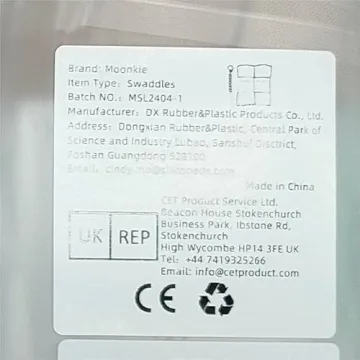 Moonkie Muslin Swaddle Blanket 4 Pack for Newborns