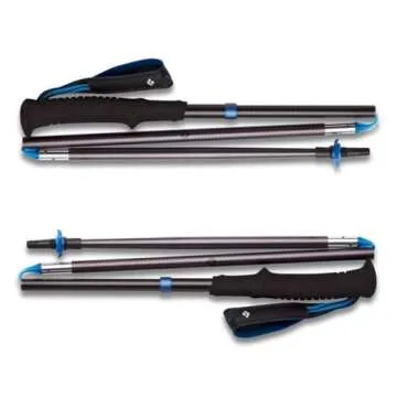 Black Diamond Equipment Distance Z Trekking/Running Poles - Pewter - 120 cm