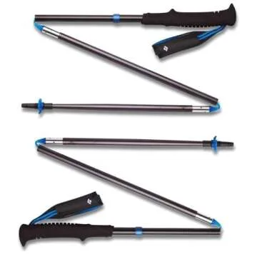 Black Diamond Equipment Distance Z Trekking/Running Poles - Pewter - 120 cm