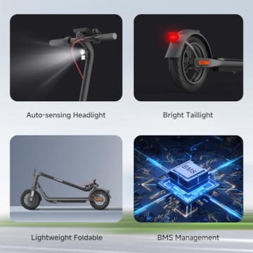 NAVEE V40 Electric Scooter 20 MPH & 25 Miles Range