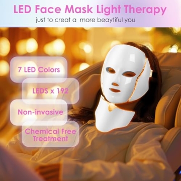 JAY SAREES Red-Light-Therapy Mask for Skin Care