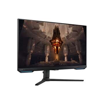 SAMSUNG 28” Odyssey G70B Series 4K UHD Gaming Monitor, IPS Panel, 144Hz, 1ms, HDR 400, G-Sync and ...