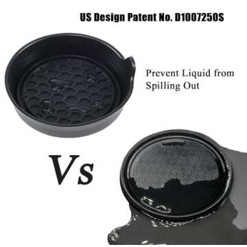 Amooca Car Coaster - Stylish Waterproof Cup Holders