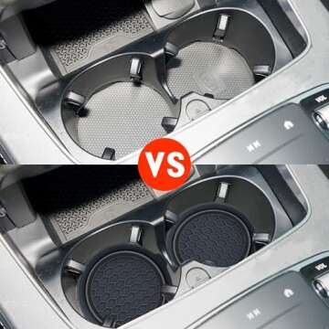 Amooca Car Coaster - Stylish Waterproof Cup Holders