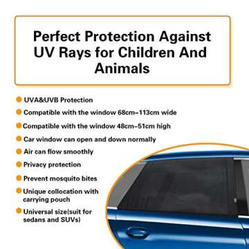 Ultimate Car Window Sun Shade for Family Safety