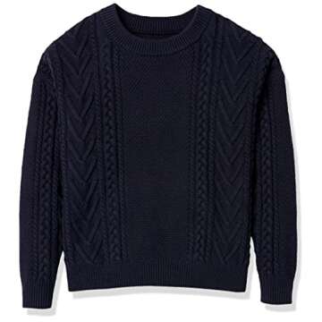 Shop Cable Stitch Women's Cozy Crewneck Sweater