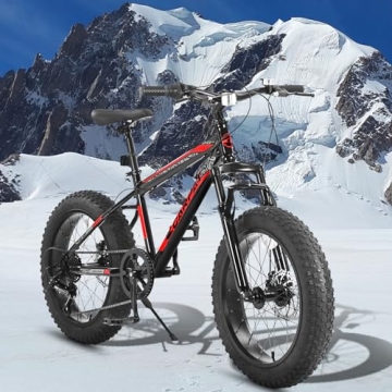 Elecony Ecarpat Fat Tire Mountain Bike for Teens