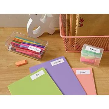 Avery Easy Peel Printable Address Labels with Sure Feed, 1" x 2-5/8", White, 7,500 Blank Mailing Labels (05960)