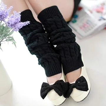 Peony Man Leg Warmers for Stylish Winter Warmth