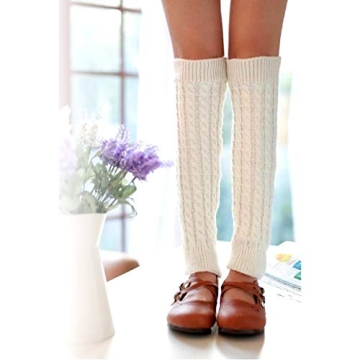 Peony Man Leg Warmers for Stylish Winter Warmth
