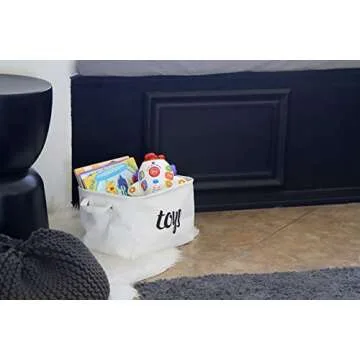 Fawn Hill Co Toy Storage Basket for Kids and Pets - Modern & Functional