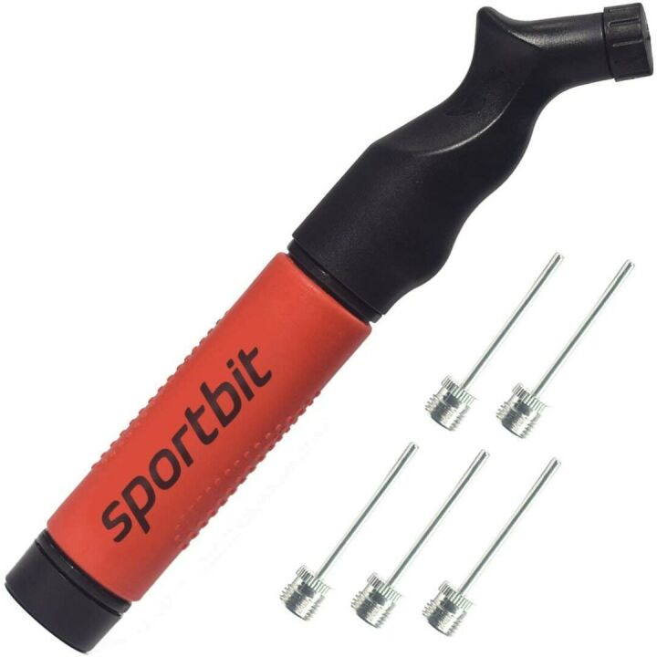 SPORTBIT Ball Pump with 5 Needles for All Sports