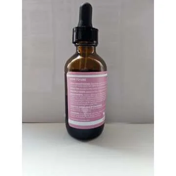 Leven Rose Organic Rosemary Hair Growth Oil with Castor, Rosemary, Peppermint, Jojoba, Argan, Pumpkin Seed, Horse Tail Extract, Evening Primrose for all Hair Types, Natural, 2 oz