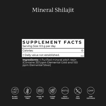 CYMBIOTIKA Shilajit Resin With Fulvic Acid & Minerals