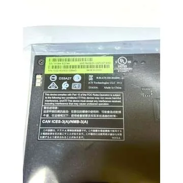 AMD Radeon Instinct MI60 32GB HBM2 300W AI/HPC/Compute Graphics Accellerator Card R5E88A (Renewed)