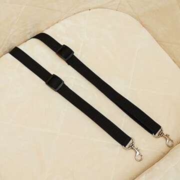 Amazon Basics Pet Car Booster Bucket Seat - 18" x 22" x 16" - Grey