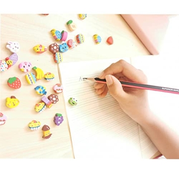 300 Cute Mini Erasers for Kids in Fun Designs