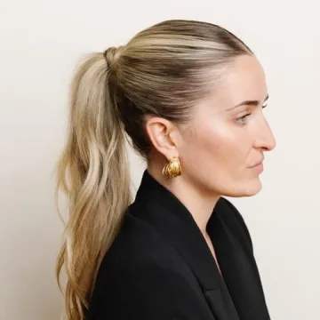Chunky Gold Vintage Statement Hoop Earrings for Every Occasion