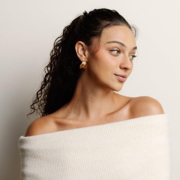 Chunky Gold Vintage Statement Hoop Earrings for Every Occasion