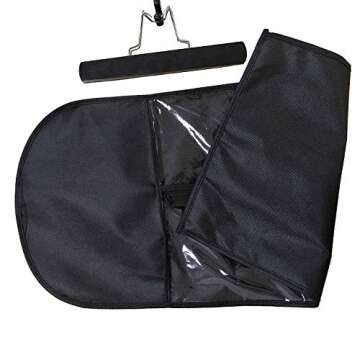 Wig Storage Bags and Wooden Hangers for Hair Extensions