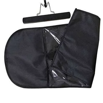 Wig Storage Bags and Wooden Hangers for Hair Extensions