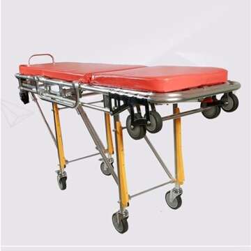 NYCDA Portable Medical Stretcher - 390Lb Capacity