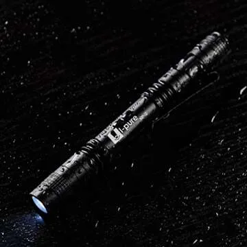LED Flashlight, Pocket Pen Light with Super Bright CREE XPE2 R3 LED,120 Lumen Pen Flashlight,Compact and Lightweight,Waterproof IPX7,Powered By 2AAA Batteries By I-pure items