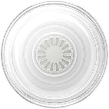 PopSockets Plant-Based Phone Grip with Expanding Kickstand, Eco-Friendly PopSockets for Phone - Clear