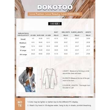 Dokotoo White Cardigan Sweaters for Women 2024 Fashion Trendy Loose Casual Fall Thick Striped Long Sleeve Open Front Long Chunky Cable Knit Lightweight Sweater Winter Outerwear Coat Small