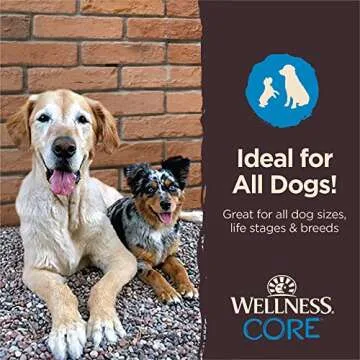 Wellness CORE Dog Treats, Natural, Grain Free, Tender Jerky, Beef & Venison (4 Ounce Bag)